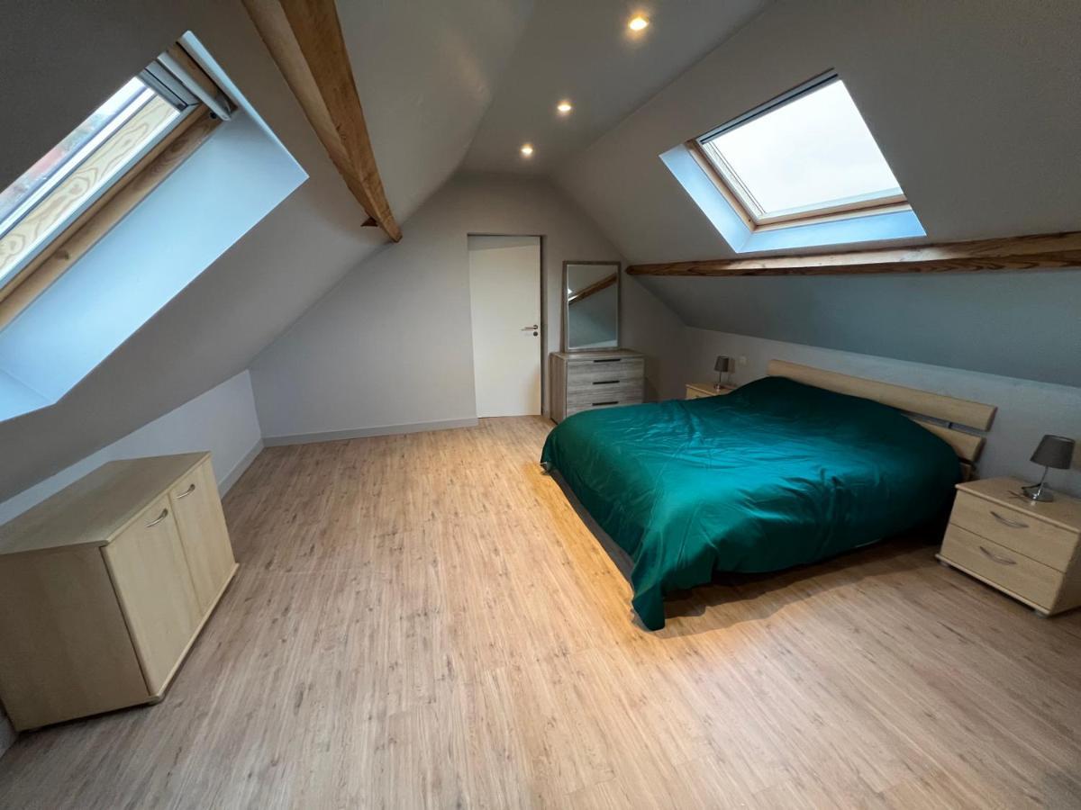 Ruim App. Met Grote Garage Apartman Ypres Kültér fotó